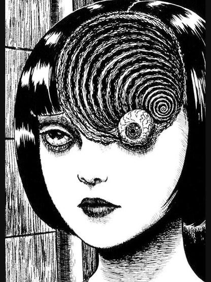 Azami Kurotani Spiral Eye- Uzumaki Junji Ito Inspired