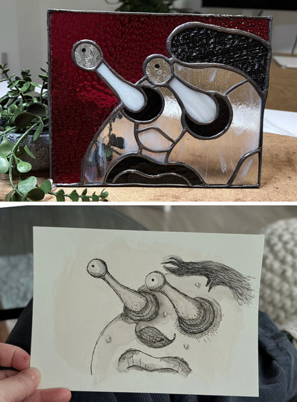 Snail People Watercolor - Uzumaki Junji Ito Inspired