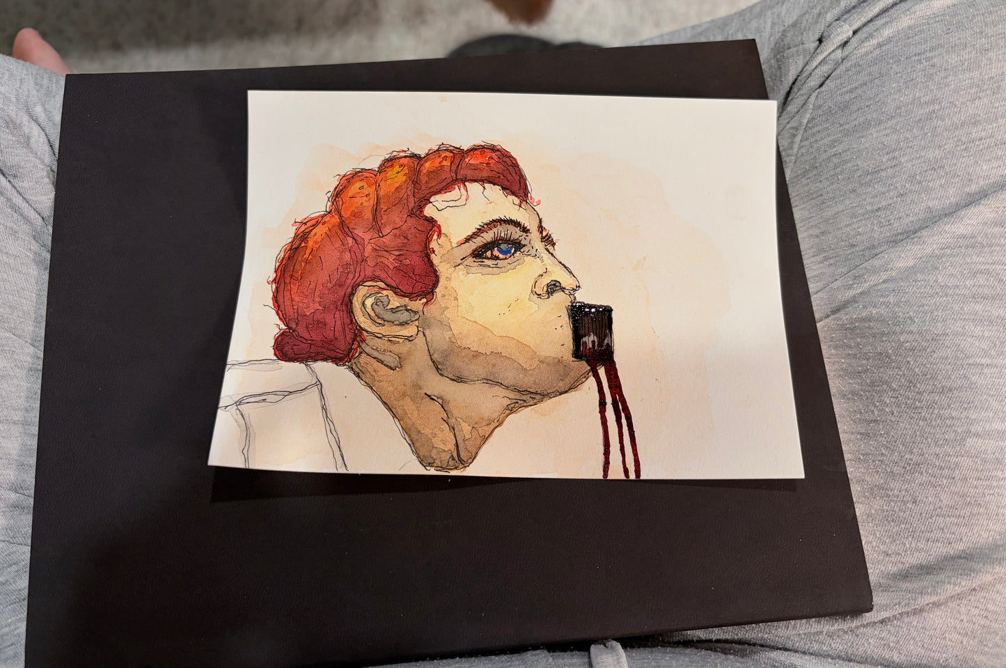 Syd March Stained Glass Portrait - Antiviral