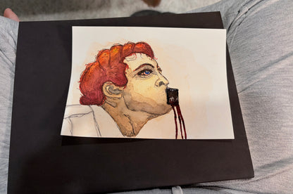 Syd March Stained Glass Portrait - Antiviral