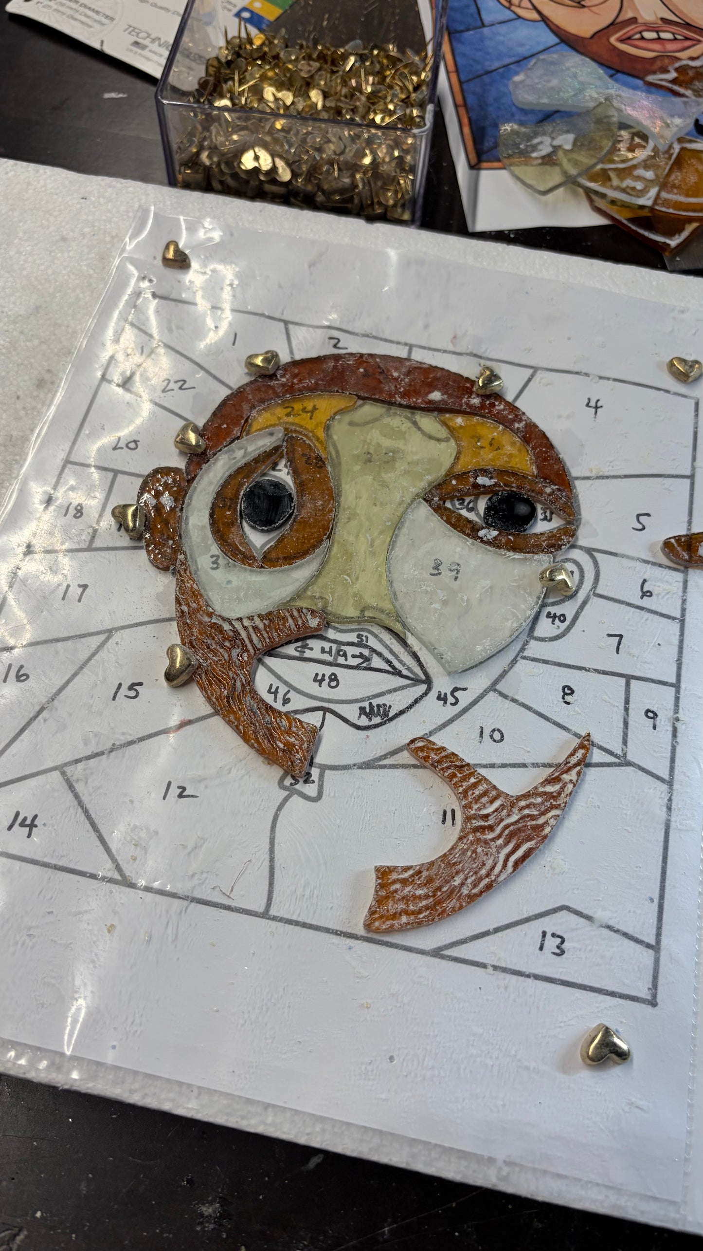 Mac Miller Balloonerism Tribute Stained Glass