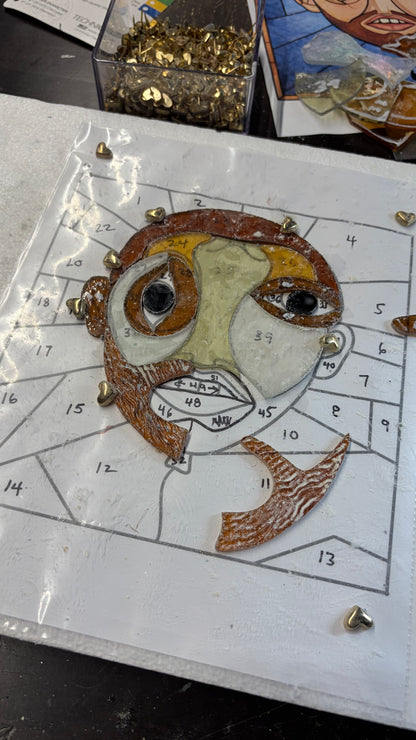 Mac Miller Balloonerism Tribute Stained Glass