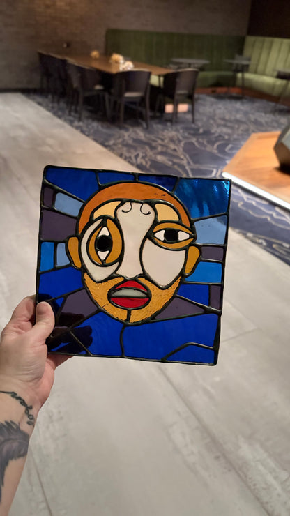 Mac Miller Balloonerism Tribute Stained Glass