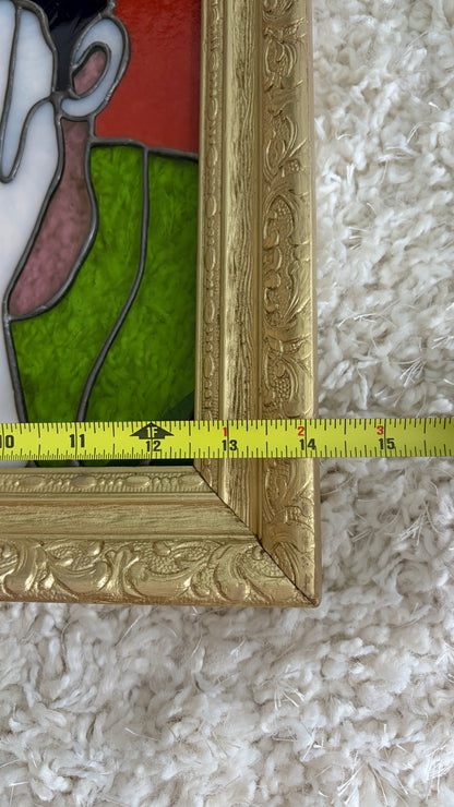 Mac Miller Stained Glass Portrait — Framed