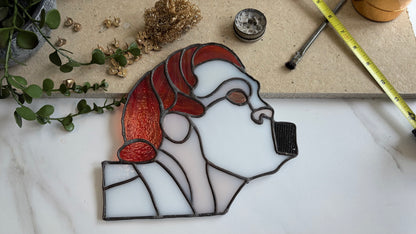 Syd March Stained Glass Portrait - Antiviral